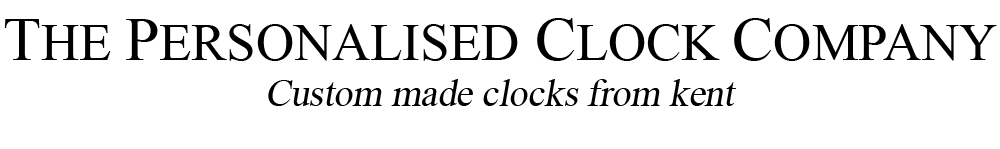 The Personalised Clock Company